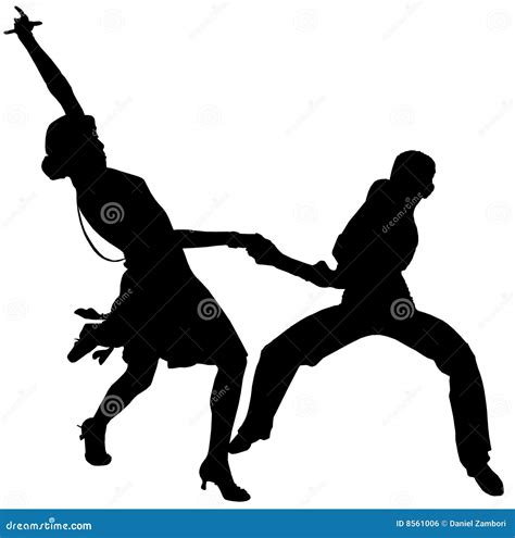 Dancers Illustration Stock Illustration Illustration Of Elegance 8561006