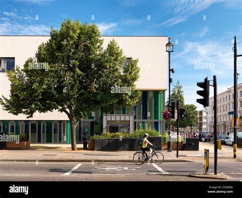 Pimlico Academy Library And Adult Education Centre London Stock Photo