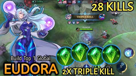 Eudora Kills X Triple Kills Grabe Halos Umiyak Ang Kalaban