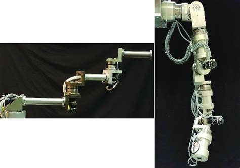 3 Dof Left And 7 Dof Right Robot Manipulators Used In Experiments