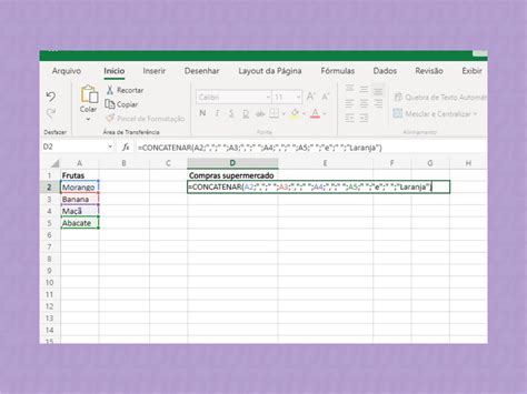 Como Usar A Fun O Concatenar No Excel Tecnoblog