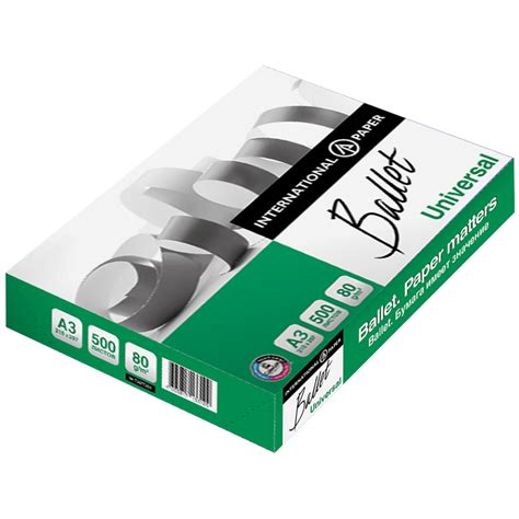 Бумага для офисной техники Ballet Universal (A3, марка C, 500 листов ...