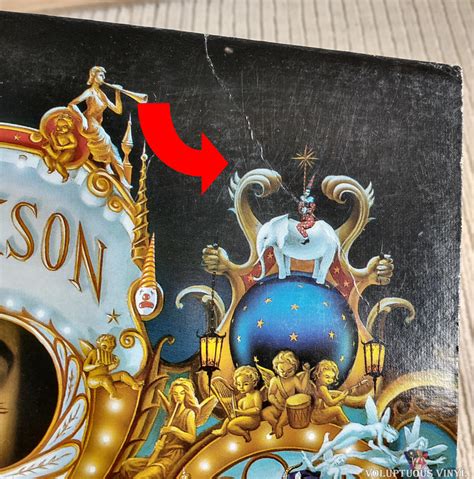 Michael Jackson ‎ Dangerous 1991 2 × Vinyl Lp Album Voluptuous