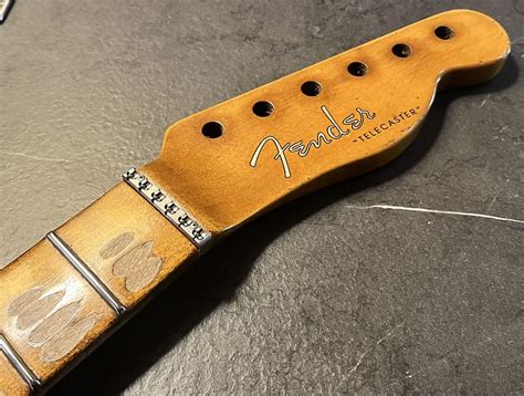 Neck Fender Telecaster Relic Aged 1952 Nitro Reverb Deutschland