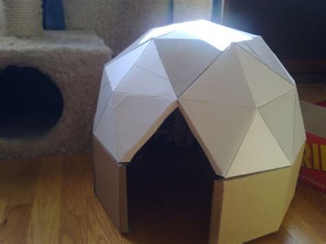 How To Build An Amazing Cardboard Play Dome 10 Steps Craft Projects