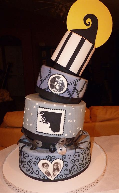 Tim Burton Cake