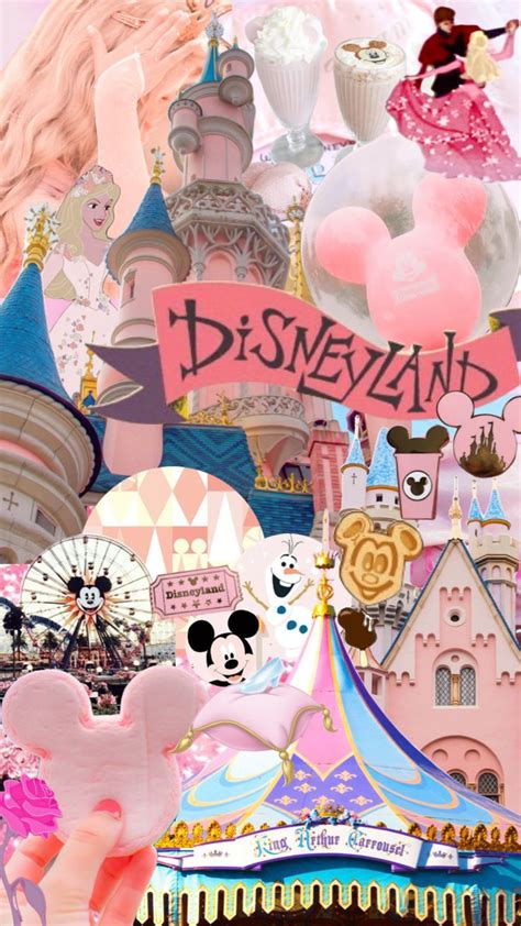 Check Out Sydgrey99 S Shuffles Pink Disneyland Disney Wallpaper