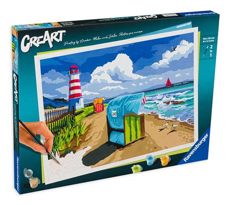 Set Za Slikanje Po Brojevima Ravensburger Creart Planinski Pogled