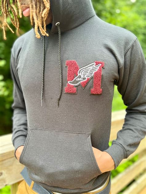 The Heritage Black Hoodie - Morehouse | Chicer Collegiate