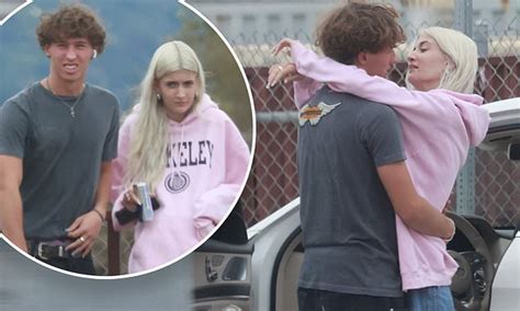 Sami Sheen 19 Shares A Kiss With Her Boyfriend After Getting Ready For Sex Worker Job