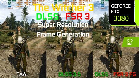 The Witcher Next Gen Fsr Frame Generation Mod Graphics