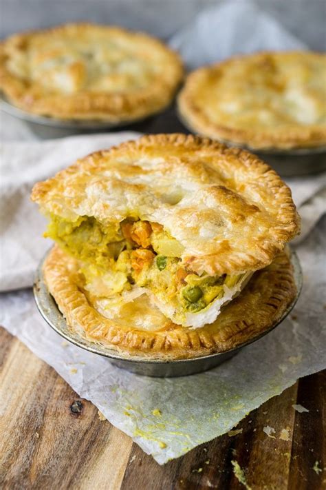 Simple Vegetable Curry Pies With A Creamy Coconut Curry Filling Wrapped