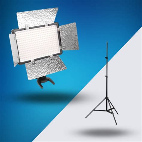 Pachet Godox LED308C II + Godox 302, Stativ lumini, 190cm