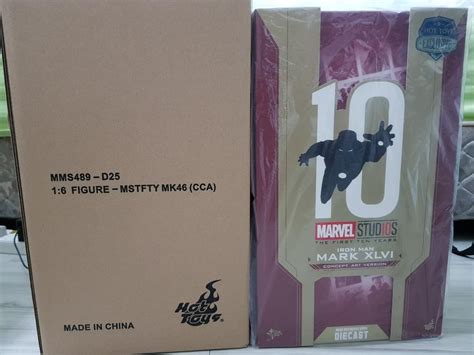 Hot Toys Iron Man Mark Concept Art Version Hobbies Toys Toys Games On Carousell