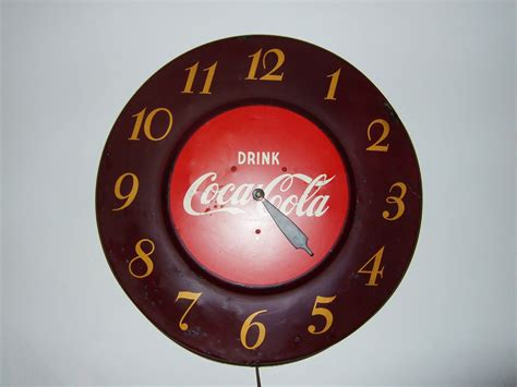 Coca Cola Clock Collectors Weekly