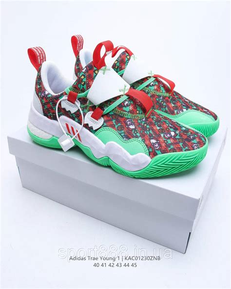 Купить Eur40-46 Adidas Trae Young 1 Christmas мужские баскетбольные ...