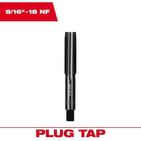 Milwaukee Tool Straight Flute Tap Unf Flute Plug B