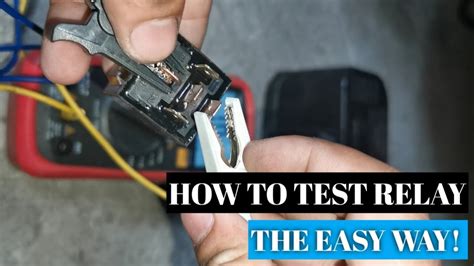 How To Properly Test A Relay With Multimeter Full Details Youtube