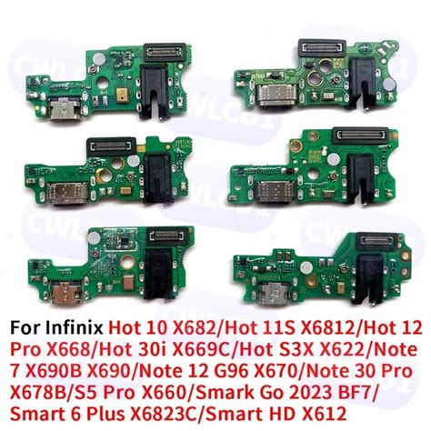 For Infinix Hot 10 11S 12 Pro 30i S3X Note 7 12 30 S5 Pro Smark Go 2023 BF7 6 Plus HD X682 X6812