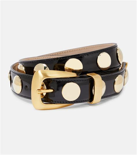 Khaite Benny Studded Leather Belt Khaite