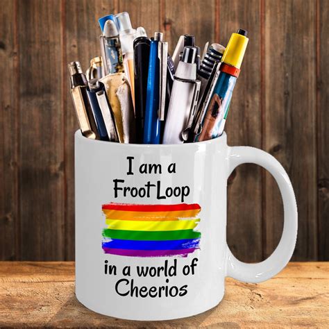 Lgbt Coffee Mug Funny Gay Mug Lesbian Humor Funny Gay Af Etsy