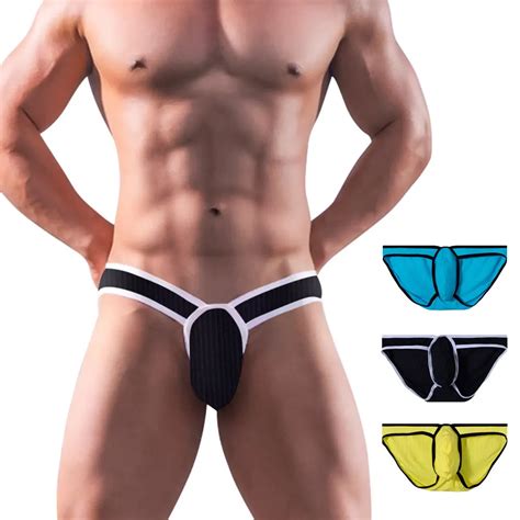 Sous V Tement Sexy En Coton Pour Homme Lingerie Masculine Culotte Jockstrap Slip Ad Pi