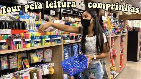 Tour Completo Pela Leitura Papelaria Comprinhas De Material Escolar