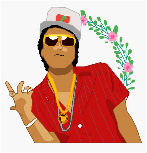 Lazy Bruno Mars Drawing - Bruno Mars Cartoon Drawing, HD Png Download , Transparent Png Image ...