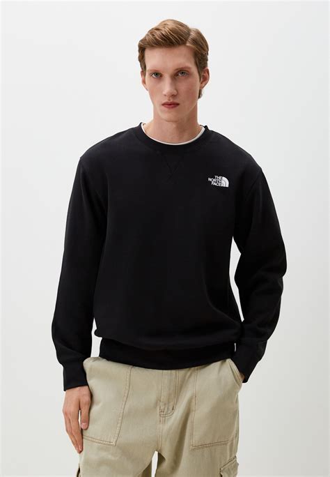 Свитшот The North Face Essential Crew, цвет: черный, RTLADT736201 ...