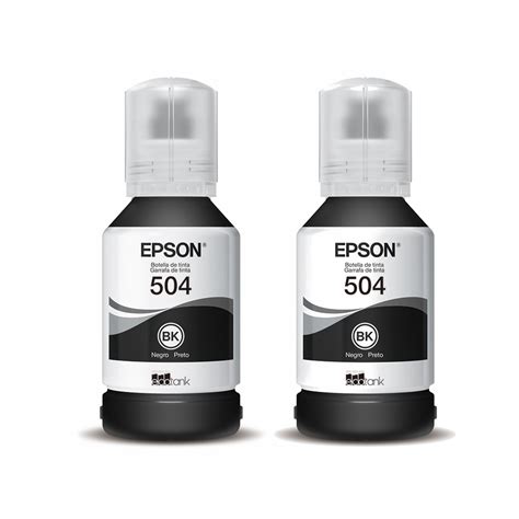 Ripley Tinta Epson Pack De Dos Botellas T Tinta Negra