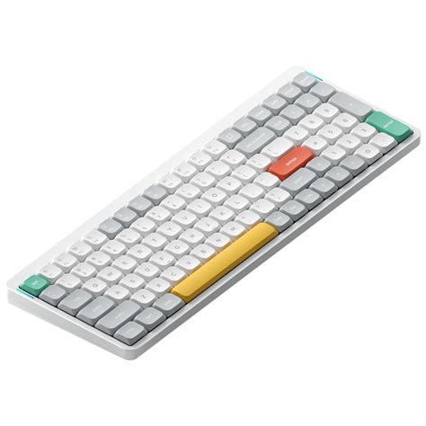 Buy Nuphy Air Low Profile Hot Swap Rgb Keyboard Brown Switch White Kbnpair Whbw Pc Case