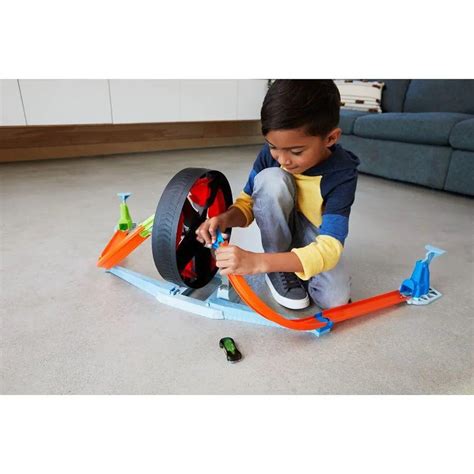 Pista Hot Wheels Action Competi O Girat Ria Mattel Pistas