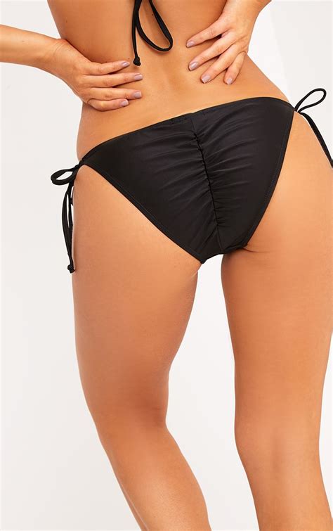 Mix Match Black Ruched Bum Bikini Bottoms Shop Swmwear