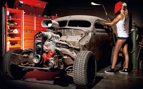 Flesh And Relics Hot Rods And Girls