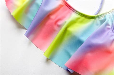 Years Girls Flounce Top Bikini Swimsuit Set Tw Grandado