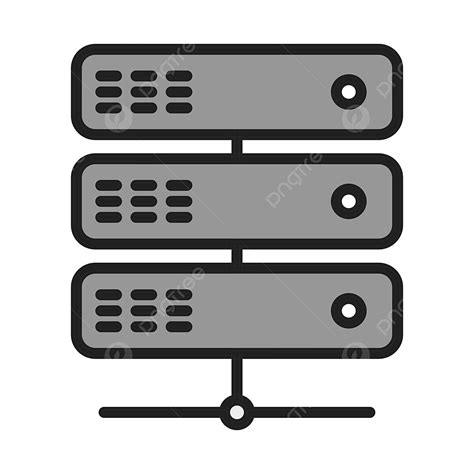 server icon clipart transparent png hd vector server icon server
