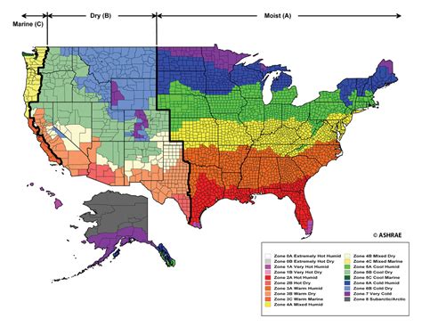 Ashrae Climate Zone Map - Costa Rica On A Map