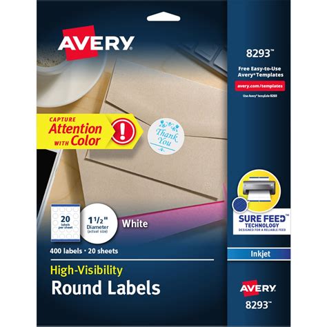 Avery Round Label Grand Toy