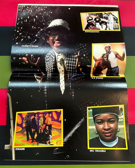 1991 Rappin Magazine Calendar Darlene Ortiz Rare Vintage Hip Hop Collectible Etsy