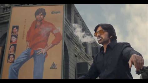 Mr Bachchan Showreel Ravi Teja Presents A Dialogue Free Retro Action