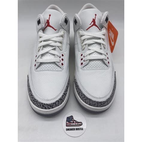 Jordan 3 Retro White Cement Reimagined - Sneaker Hustle