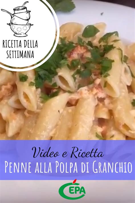 Penne Alla Polpa Di Granchio Food Ethnic Recipes Potato Salad