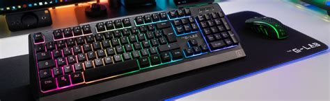 The G Lab Combo Tungsten Ensemble Clavier Et Souris Gamer Sans Fil