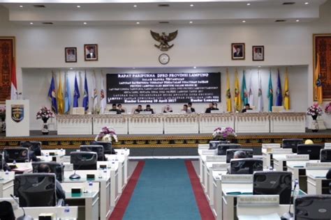 Pemerintah Dan DPRD Provinsi Lampung Tetapkan Lima RPD Radartvnews