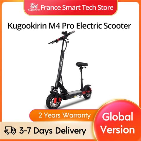 Kugookirin patinete eléctrico M4 Pro para adulto, monopatín plegable y ...