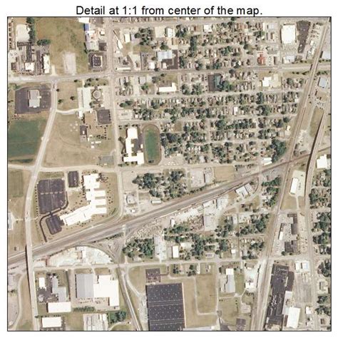 Aerial Photography Map of Effingham, IL Illinois