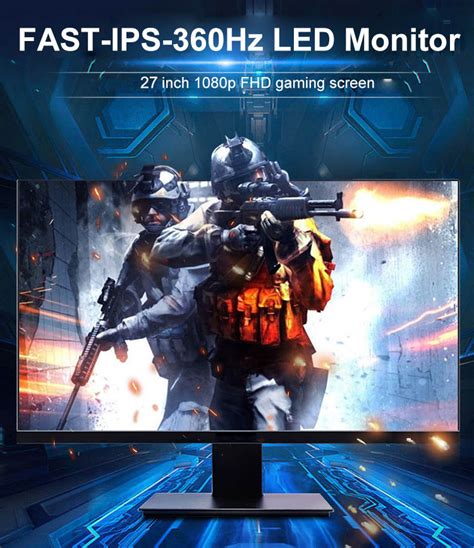 360hz Gaming Monitor 27 Inch Fast Ips 05ms Adaptive Sync