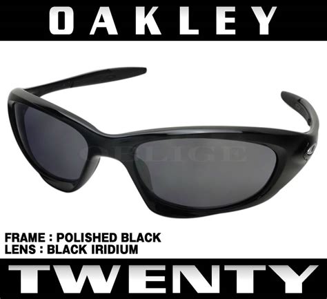 【楽天市場】オークリー サングラス Oakley Twenty トゥエンティ Oo9157 01 Polished Black Black Iridium アジアンフィット 価格比較