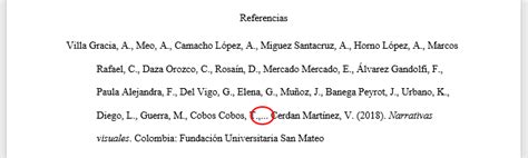 Lista De Referencias Gu A De Citas Estilo Apa Bibliogu As At