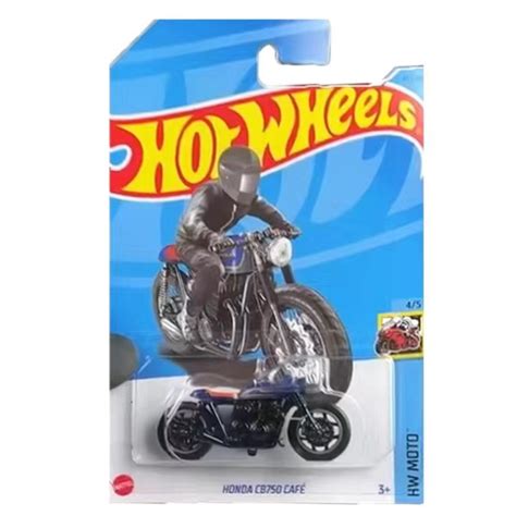 Bộ xe máy diecast Hot Wheels 1 64 Honda Cub Harley Ducati BMW bộ sưu tập xe máy hợp kim cho bé